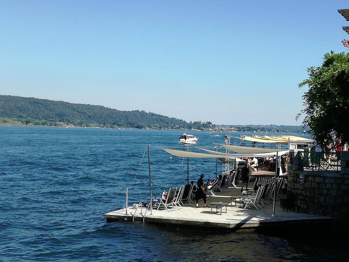 Suite 51 Appartamento Con Terrazzo A 50 Mt Dal Lago - Private Parking (Adults Only) Arona Buitenkant foto
