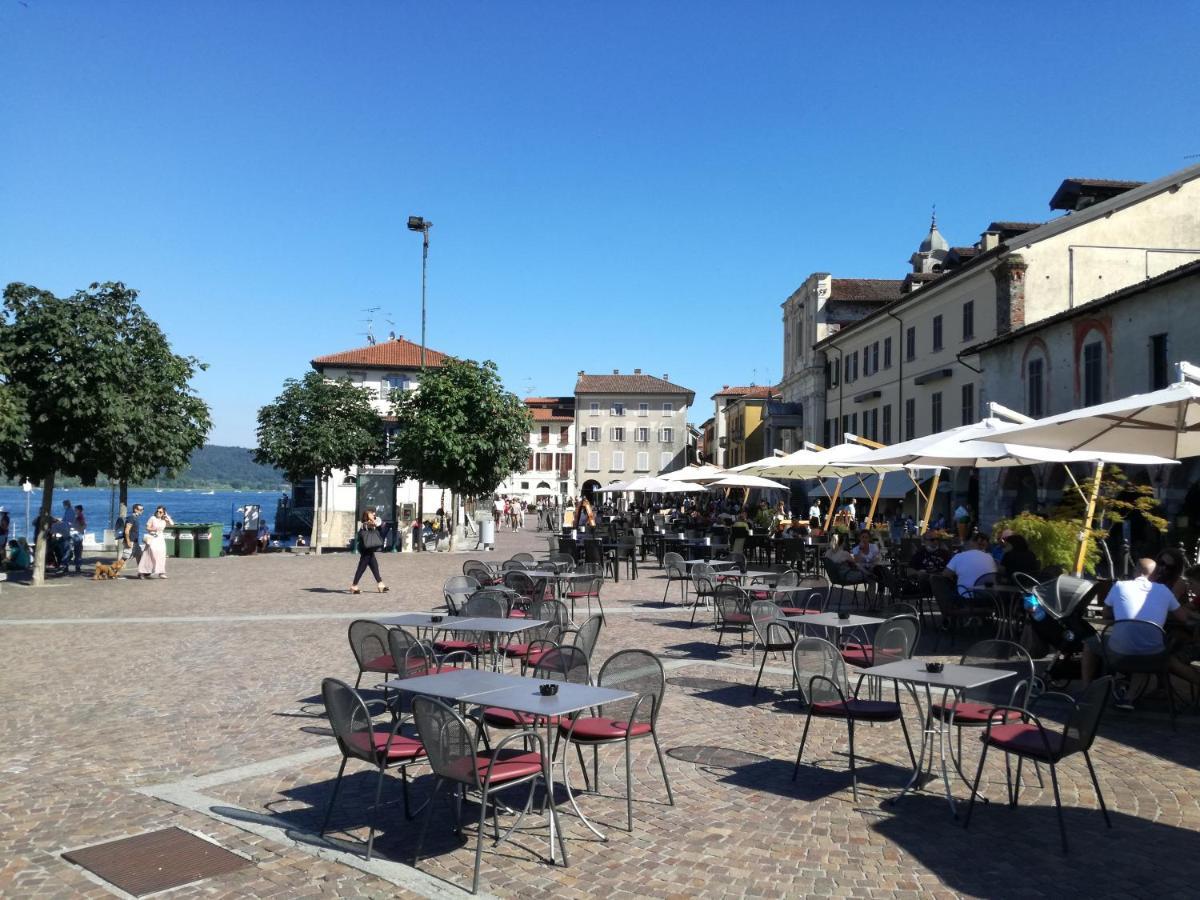 Suite 51 Appartamento Con Terrazzo A 50 Mt Dal Lago - Private Parking (Adults Only) Arona Buitenkant foto