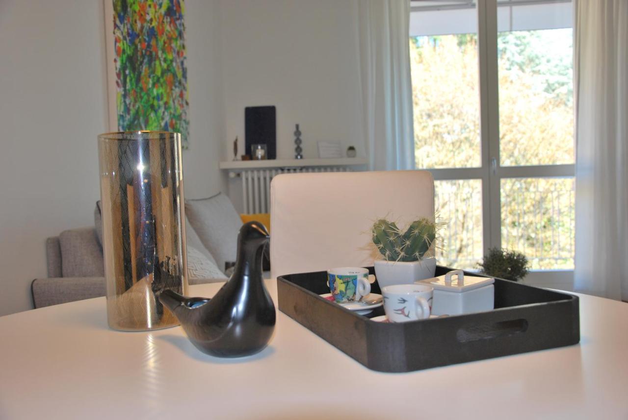 Suite 51 Appartamento Con Terrazzo A 50 Mt Dal Lago - Private Parking (Adults Only) Arona Buitenkant foto
